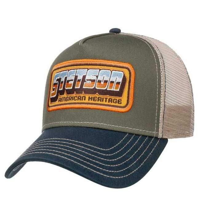 Casquette Trucker Stetson : American Heritage