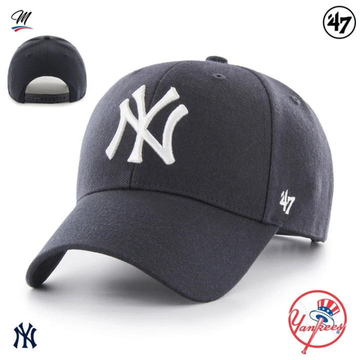 Casquette New York Yankees : Noir